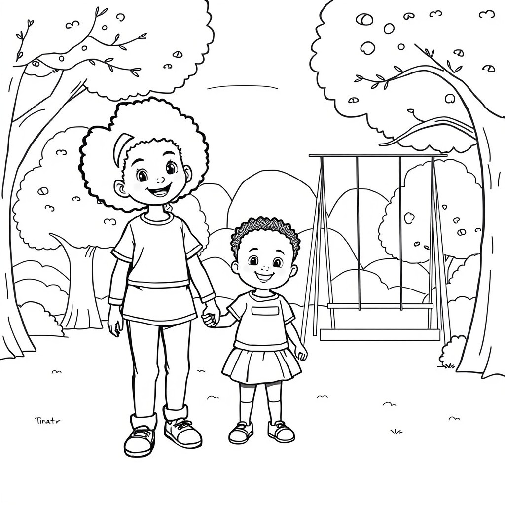 African American Coloring Pages