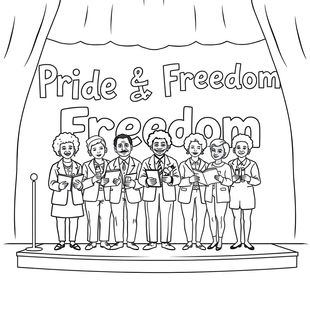 African American History Month Coloring Pages